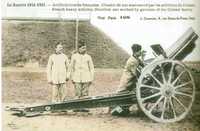  1914-1918 1915 Obusier de 220 artilleurs du Creusot Howitzer of 220 artillerists of Creusot.jpg 